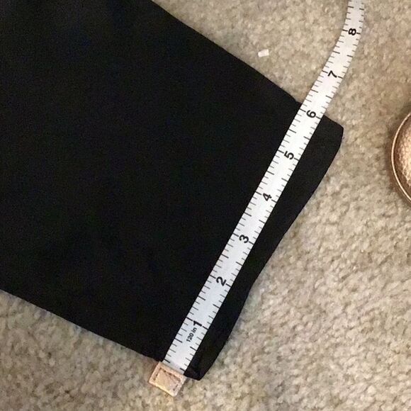 Mary Jo Bruno Neiman Marcus Pants Black Silk Loungewear Elastic Waist Size 12P - Picture 12 of 12